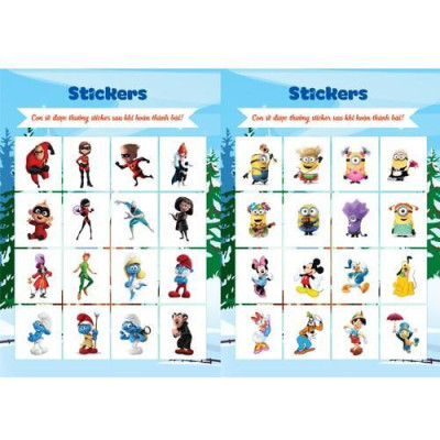 Sách - Cùng Khủng Long Học Nét Cơ Bản Quyển 2 - Chữ Số Đầu Tiên - Sticker Bé Trai - Megabook