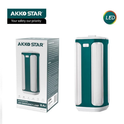 ĐÈN LED SẠC TÍCH ĐIỆN 8.4W 87504 (5535) AKKO STAR   - HÀNG CHÍNH HÃNG