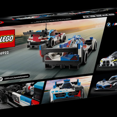 Đồ Chơi Lắp Ráp Siêu Xe BMW M4 GT3 & BMW M Hybrid V8 - Lego Speed Champions 76922 (676 Mảnh Ghép)
