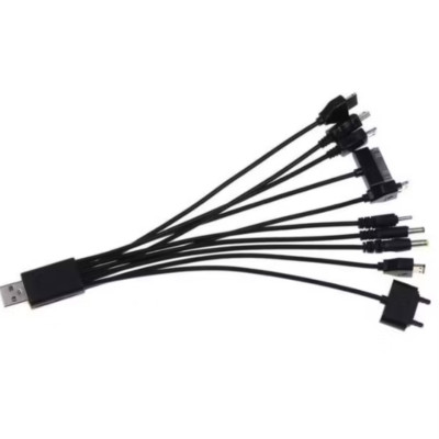 DÂY KẾT NỐI CHIA 10 ĐẦU KẾT NỐI SẠC MÁY TÍNH LAPTOP