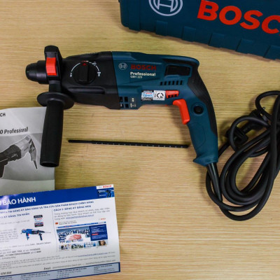 MÁY KHOAN BÚA 720W 2J BOSCH GBH 220 - HÀNG CHÍNH HÃNG