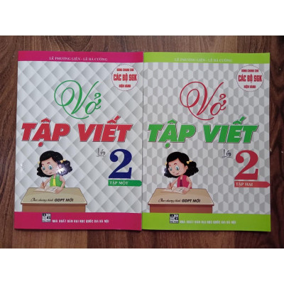 Sách - Vở Tập Viết Lớp 2 - Tập 1 (Theo Chương Trình Giáo Dục Phổ Thông Mới)