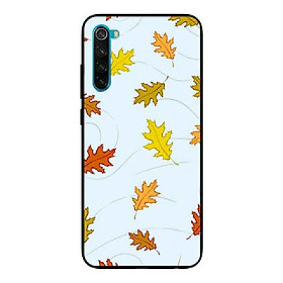Ốp Lưng in cho Xiaomi Redmi Note 8 Mẫu Lá Mùa Thu - Hàng Chính Hãng