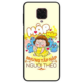 Ốp lưng dành cho Xiaomi Mi Redmi Note 9s - Note 9 Pro - Note 9 Pro Max - mẫu Mập Tấp Người Theo Girl