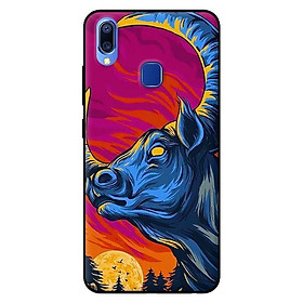 Ốp in cho Vivo Y95 Trâu Xanh - Hàng chính hãng