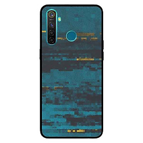 Ốp Lưng in cho Realme 5 Pro / Realme Q Mẫu Nền Xanh Cổ Điển - Hàng Chính Hãng