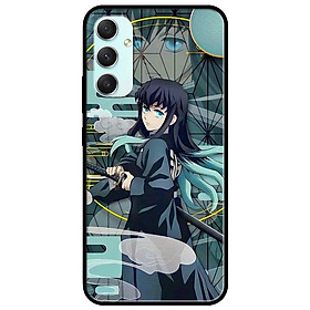 Ốp lưng cho Samsung A16 - A06 - A23 - A32 4G - A52 - M33 - Anime Cô Gái Tóc Đen Xanh - Hàng Chính Hãng
