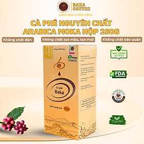 Cà Phê Nguyên Chất Baka - Moka (Hộp 250g)