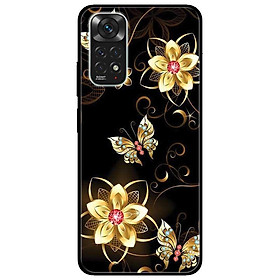 Ốp lưng dành cho Xiaomi Redmi Note 11 4G - Bướm Hoa Vàng