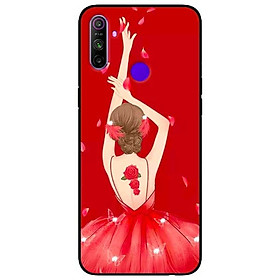 Ốp lưng dành cho Realme C3 mẫu Cô Gái Múa