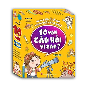 Sách - Hộp Những Điều Trẻ Em Thích Khám Phá Nhất - 10 Vạn Câu Hỏi Vì Sao - Trọn Bộ 4 Cuốn - Minh Thắng