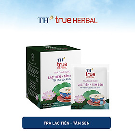 Bộ 2 hộp thảo dược TH true HERBAL Lạc tiên – Tâm sen & Trà Tía tô – Gừng TH True Herbal (40 gói)