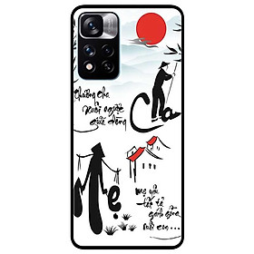 Ốp lưng dành cho Xiaomi Redmi Note 11 Pro 5G ( Bản Nội Địa ) mẫu Cha Mẹ Mẫu Đẹp