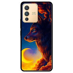 Ốp lưng dành cho Vivo V23 5G / S12 - Vivo Y15s / Y15A - Sói Và Mặt Trăng