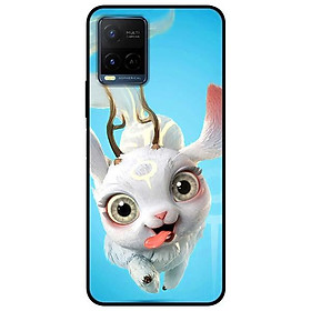 Ốp lưng dành cho Vivo Y21 - Vivo Y21s mẫu Thỏ Lè Lưỡi