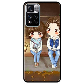 Ốp lưng dành cho Xiaomi Redmi Note 11 Pro 5G ( Bản Nội Địa ) - Anime Cặp Đôi Ngồi