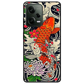 Ốp lưng cho Redmi Note 11 4G - Redmi Note 12 - Redmi Note 12 Pro - Redmi Note 12 Pro 5G - Chép Đỏ - Hàng Chính Hãng