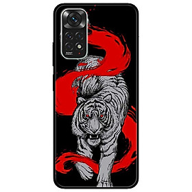 Ốp lưng dành cho Xiaomi Redmi Note 11 4G - Hổ Trắng Đỏ