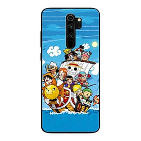 Ốp Lưng in cho Xiaomi Redmi Note 8 Pro Mẫu Hải Tặc Mũ Rơm - Hàng Chính Hãng