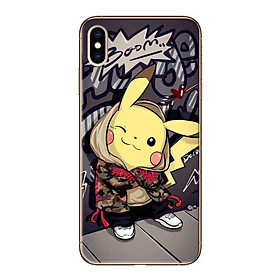Ốp lưng dành cho iPhone X/XS/XS MAX - Pulldog Hiphop Nền Tím