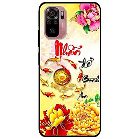 Ốp lưng dành cho Xiaomi Xiaomi Redmi Note 10 - Redmi Note 10 Pro - mẫu Thư Pháp Nhẫn Bình An