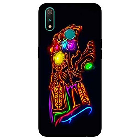 Ốp Lưng in cho Realme 3 Mẫu Găng Tay Vô Cực - Hàng Chính Hãng
