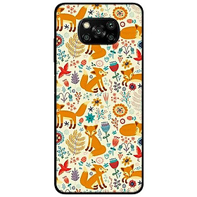 Ốp lưng dành cho Xiaomi Poco X3 mẫu Họa Tiết Hồ Ly