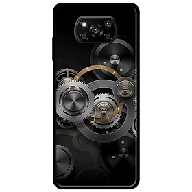 Ốp lưng dành cho Xiaomi Poco X3 mẫu Vòng Tròn Động Cơ