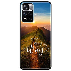 Ốp lưng dành cho Xiaomi Redmi Note 11 Pro 5G ( Bản Nội Địa ) - Find the way