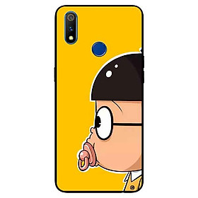 Ốp lưng in cho Realme 3 Pro Mẫu Nữ Vương Miệng