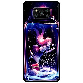 Ốp lưng dành cho Xiaomi Poco X3 mẫu Cô Gái Trong Lọ