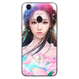 Ốp Lưng in cho Oppo F5 - F5 Youth Mẫu Cung Nữ Anh Đào - Hàng Chính Hãng