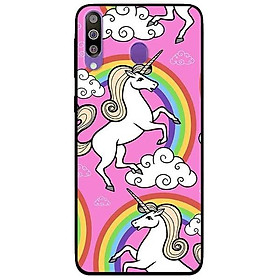 Ốp lưng dành cho Samsung M30 - M30s - M31 mẫu Họa Tiết Ngựa Cầu Vòng