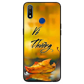 Ốp lưng in cho Realme 3 Mẫu Vô Thường 1