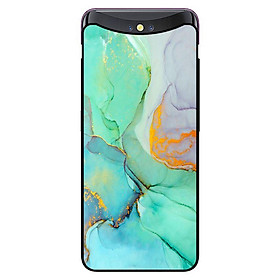 Ốp in cho Oppo Find X Đá Xanh Ngọc - Hàng chính hãng