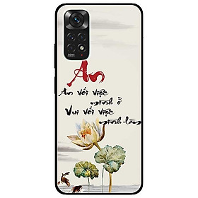 Ốp lưng dành cho Xiaomi Redmi Note 11 4G - An Sen Trắng