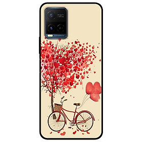 Ốp lưng dành cho Vivo Y21 - Vivo Y21s mẫu Xe Đạp Tình Yêu