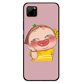 Ốp lưng dành cho Realme C11 mẫu Quỳnh Áo Vàng