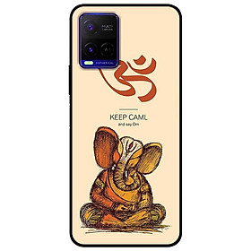 Ốp lưng dành cho Vivo Y21 - Vivo Y21s mẫu Thần Voi Thiền