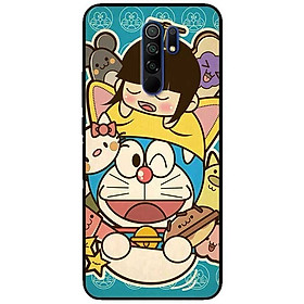 Ốp lưng dành cho Xiaomi Redmi 9 mẫu Mèo Máy Nháy Mắt