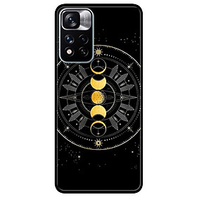 Ốp lưng dành cho Xiaomi Redmi Note 11 Pro 5G ( Bản Nội Địa ) - Trăng Vàng Đen
