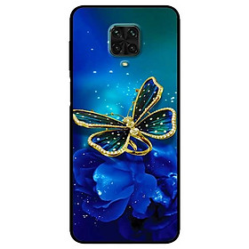 Ốp lưng dành cho Xiaomi Redmi 9s - 9 Pro - 9 Promax mẫu Bướm Xanh