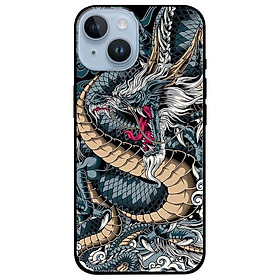 Ốp lưng dành cho Iphone 14 - Iphone 14 Plus - Iphone 14 Pro - Iphone 14 Pro Max - Rồng Bay Xanh