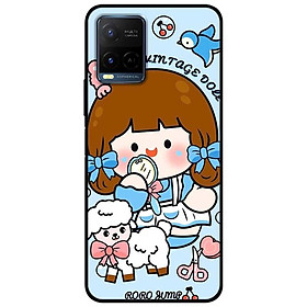 Ốp lưng dành cho Vivo Y21 - Vivo Y21s mẫu Búp Bê Cừu