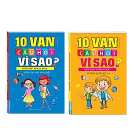 Sách - 10 Vạn Câu Hỏi Vì Sao Hỏi Đáp Khoa Học - Vòng Quanh Trái Đất + Vương Quốc Kỳ Lạ - Combo 2 Cuốn - Minh Thắng