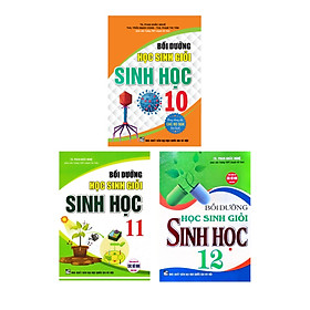 Combo Bồi Dưỡng Học Sinh Giỏi Sinh Học - Phan Khắc Nghệ 10 - 11 - 12 (HA)