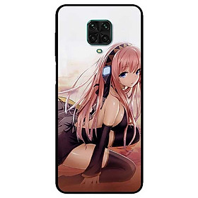 Ốp lưng dành cho Xiaomi Redmi 9s - 9 Pro - 9 Promax mẫu Anime Cô Gái Tất Đen