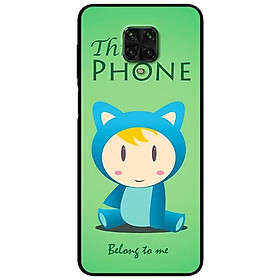 Ốp lưng dành cho Xiaomi Redmi Note 9s - Note 9 Pro - Note 9 Promax mẫu Mèo Xanh