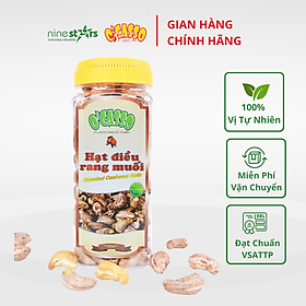 Hạt Điều Rang Muối Vỏ Lụa Loại Cồ O