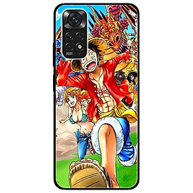 Ốp lưng dành cho Xiaomi Redmi Note 11 4G - Mũ Rơm Áo Đỏ